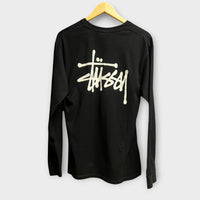 T-shirt manches longues Stussy noir - M