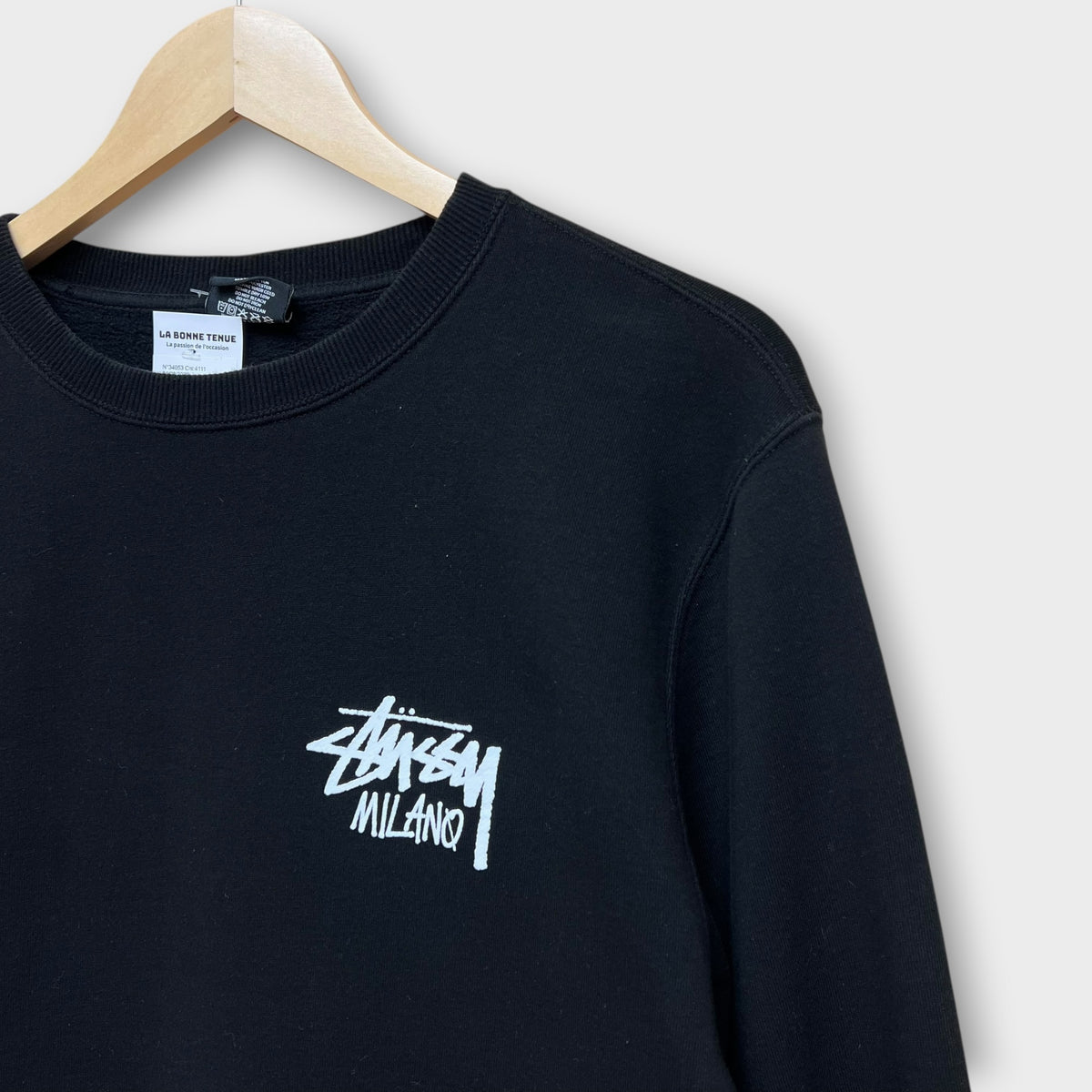 Pull Stussy Milano Noir - M