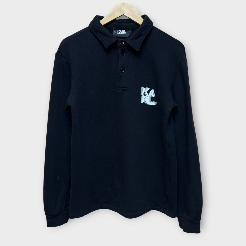 Pull noir Karl Lagerfeld - S