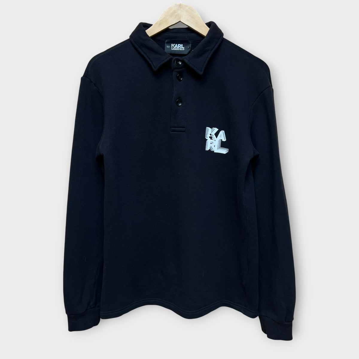 Pull noir Karl Lagerfeld - S