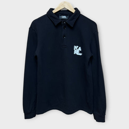 Pull noir Karl Lagerfeld - S