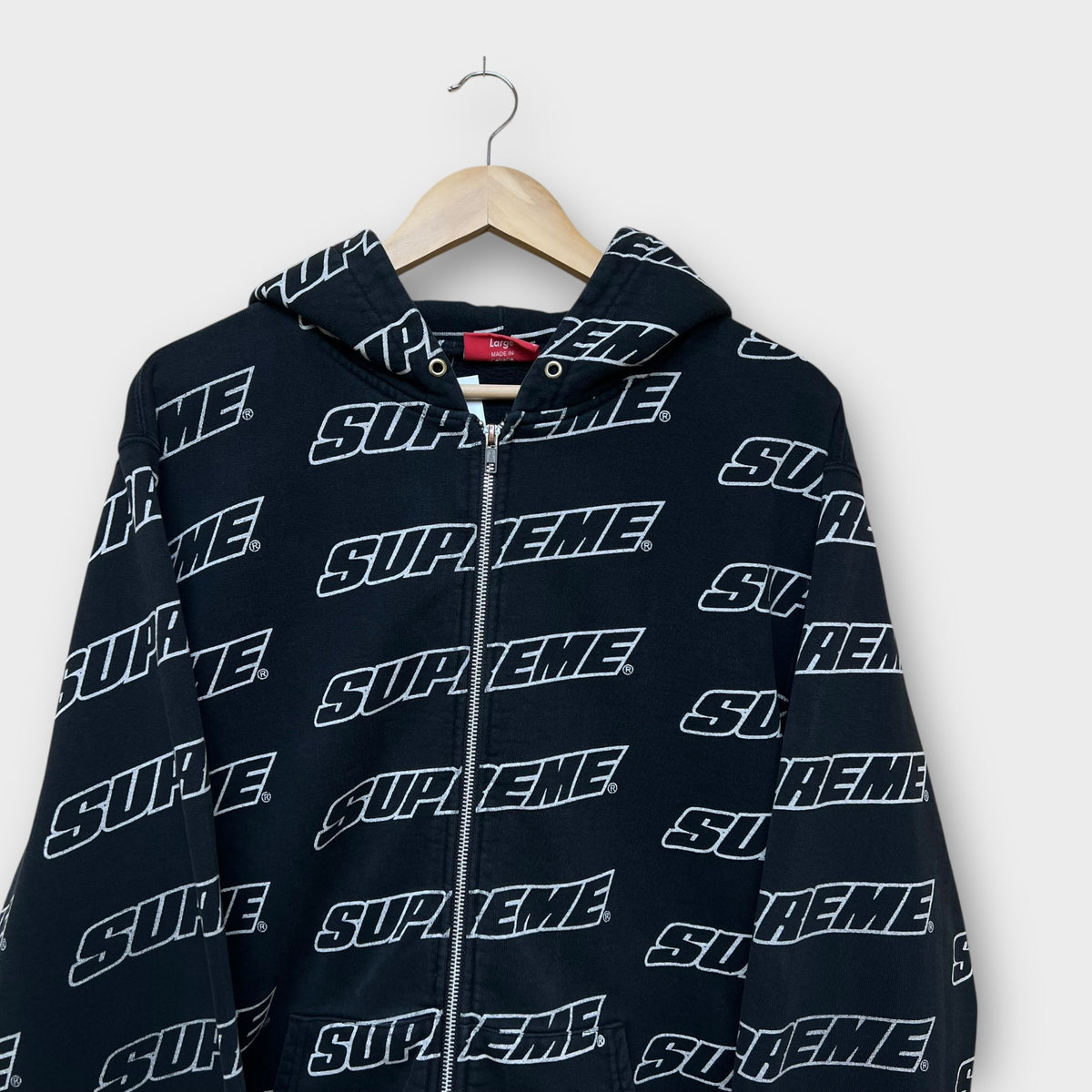 Veste Supreme Repeat de 2018 noir - L