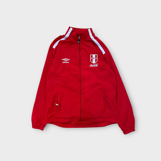 Veste Umbro X Fédération Football Peru Vintage Rouge - L