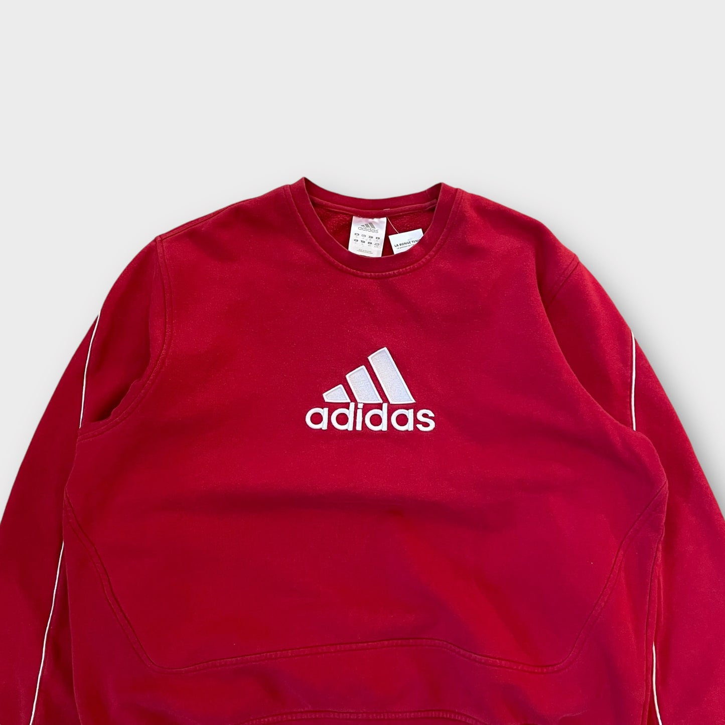 Sweat Adidas vintage 00's rouge - XL