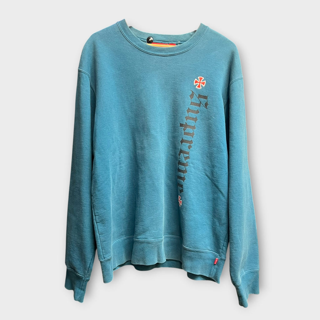 Sweat Supreme Independant "Fuck the Rest" bleu - XL