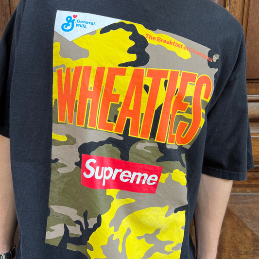 T-shirt Supreme Wheaties noir - XL