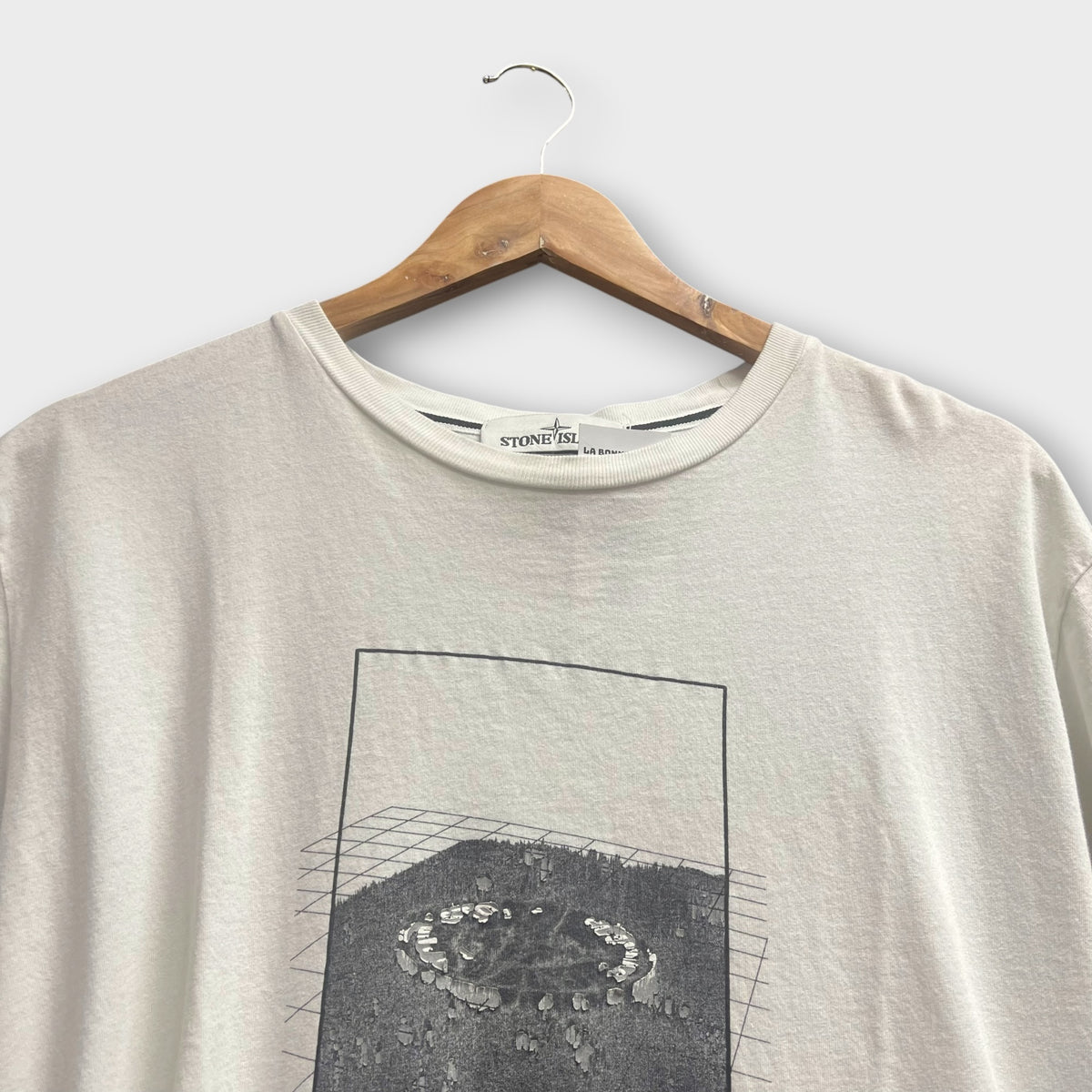 T-Shirt Stone Island Blanc - M