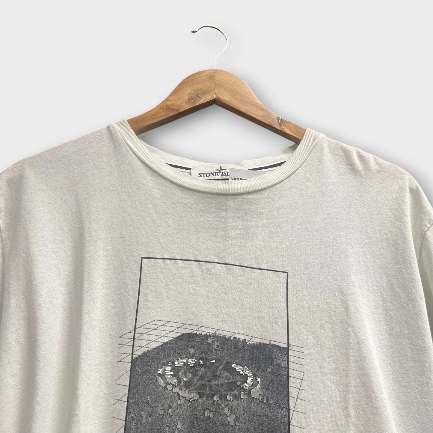 T-Shirt Stone Island Blanc - M