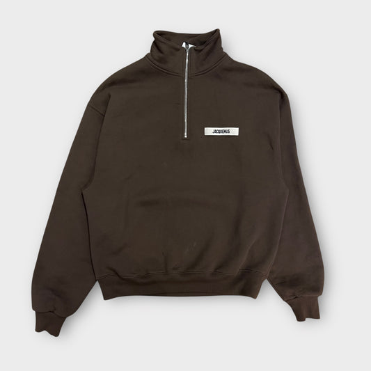 1/4 Zip Jacquemus Marron - S
