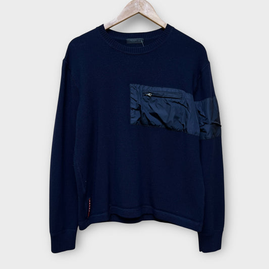 Pull Prada vintage navy - S