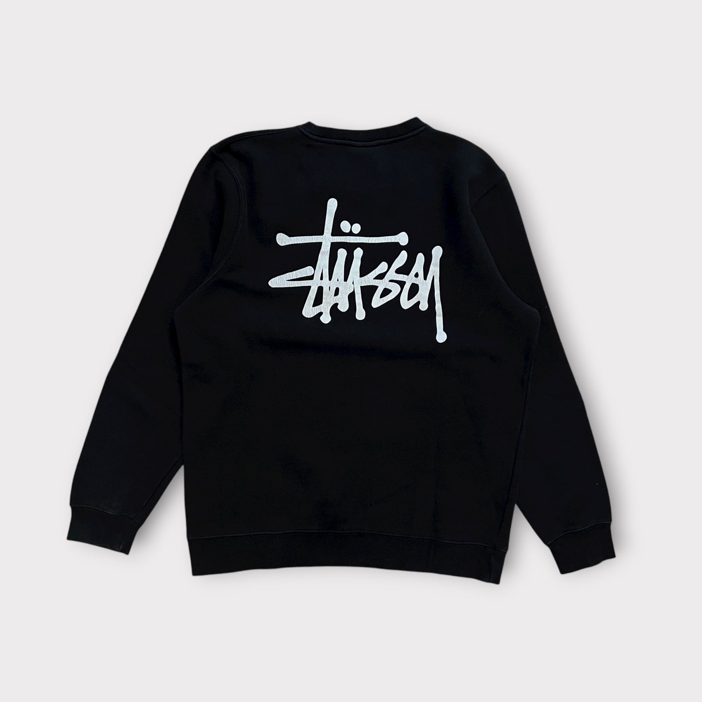 Sweat Stussy Basic Noir - M
