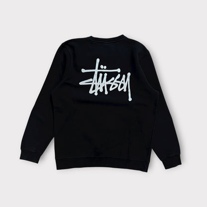 Sweat Stussy Basic Noir - M