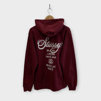 Hoodie Stussy Destination Bordeaux - L
