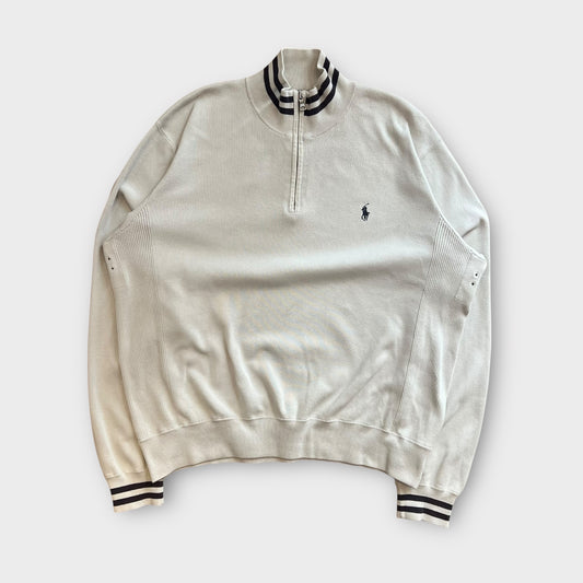 1/4 Zip Ralph Lauren Beige - XL