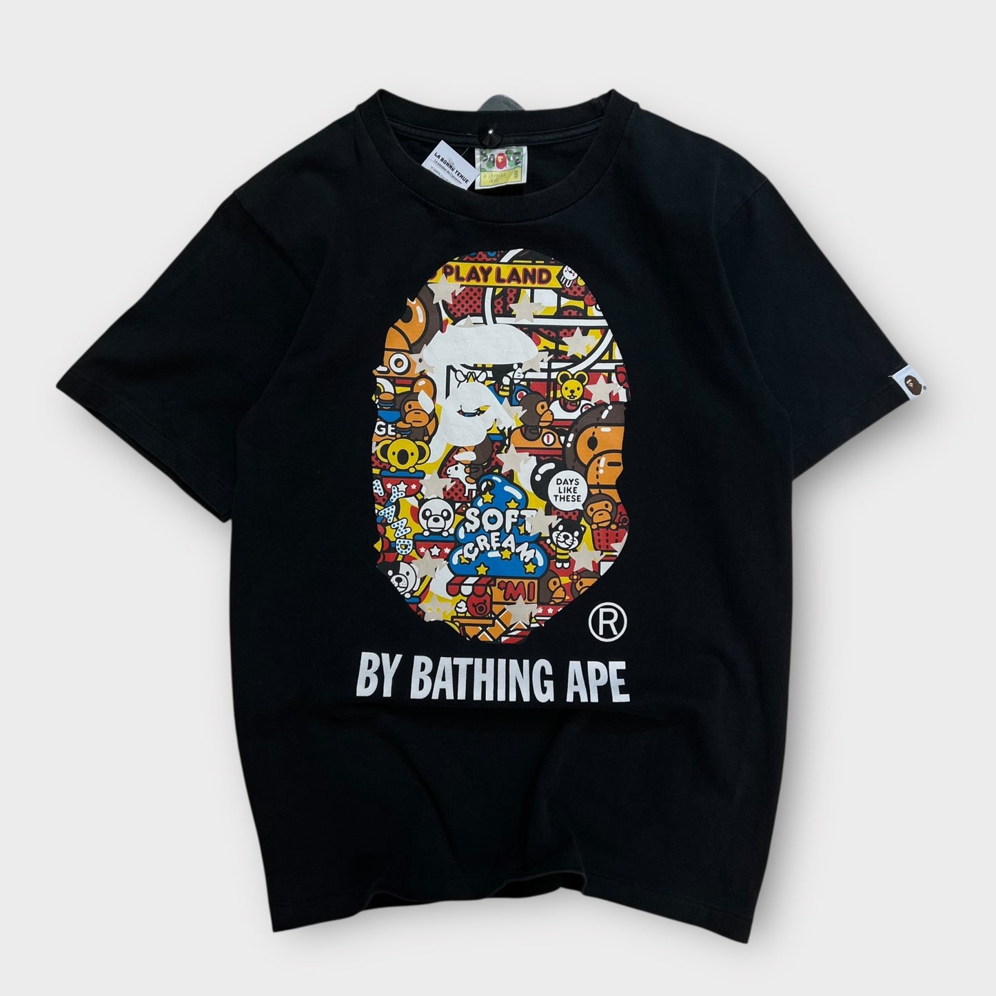 T-shirt Bape City Noir Play Land - S