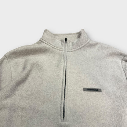 Pull Polaire Essentials Beige Crème - L