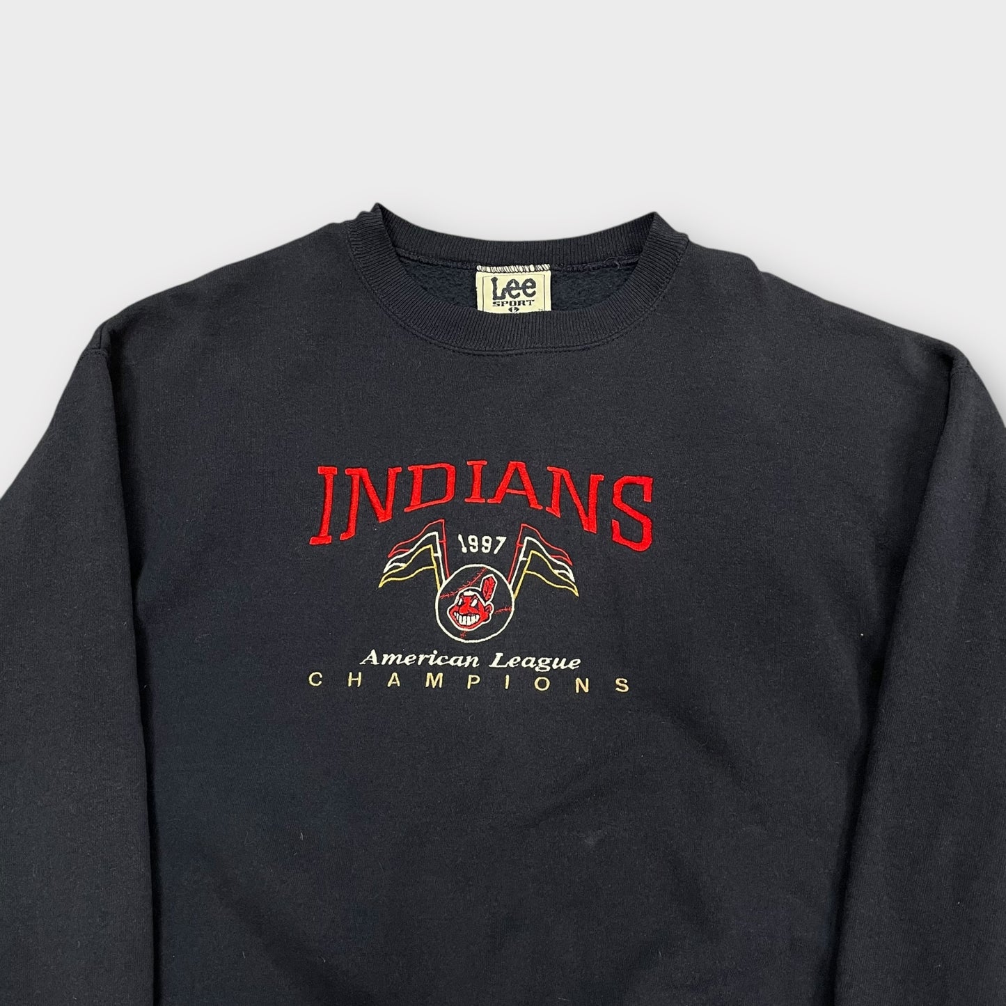 Rare Sweat vintage Lee Nutmeg "Indians" 90's Made in USA - L