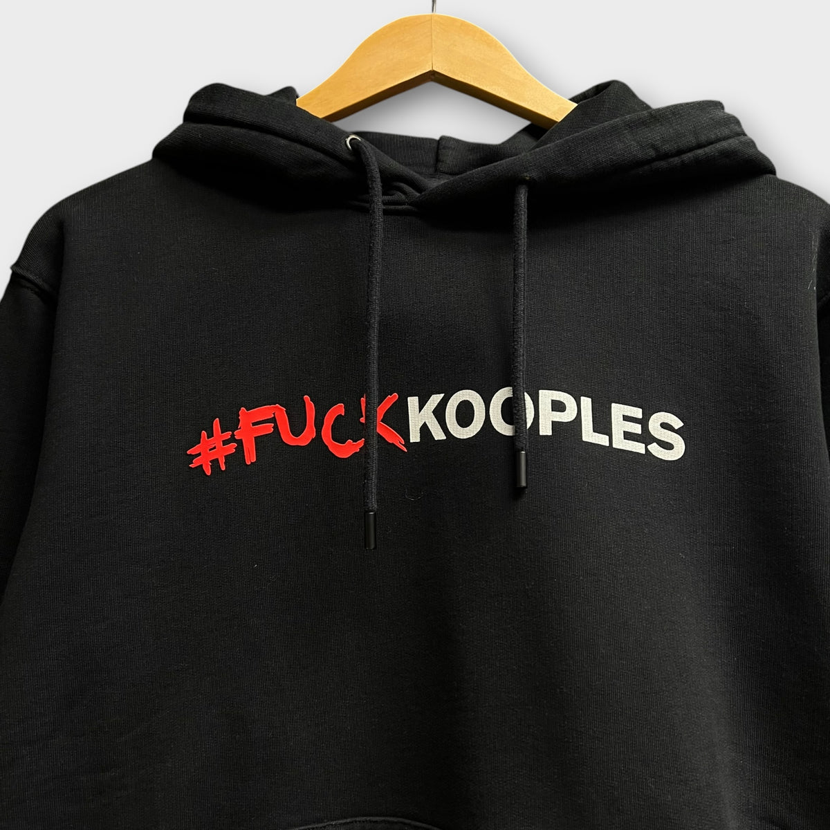 Hoodie The Kooples "Fuck Kooples" Noir - S
