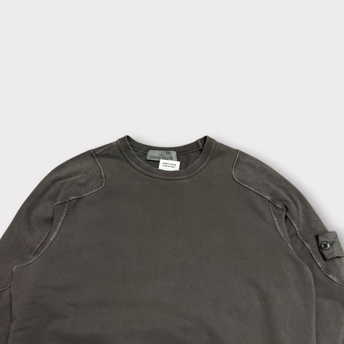 Sweat Ghost Edition Stone Island Gris - S