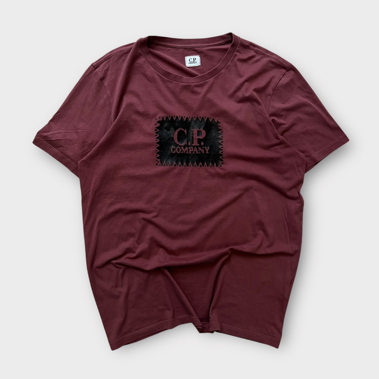 T-Shirt Cp Company Bordeau - L