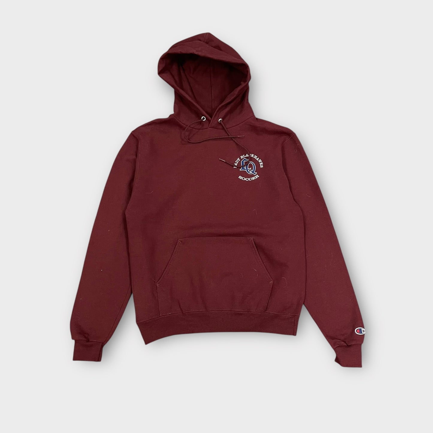 Hoodie Universitaire Champion bordeaux - S