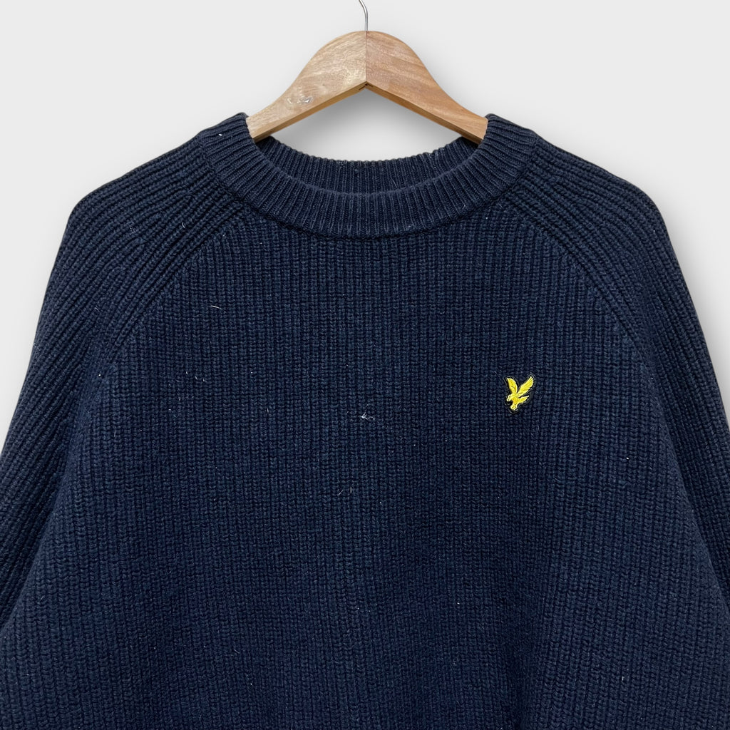 Pull Lyle & Scott bleu - XL