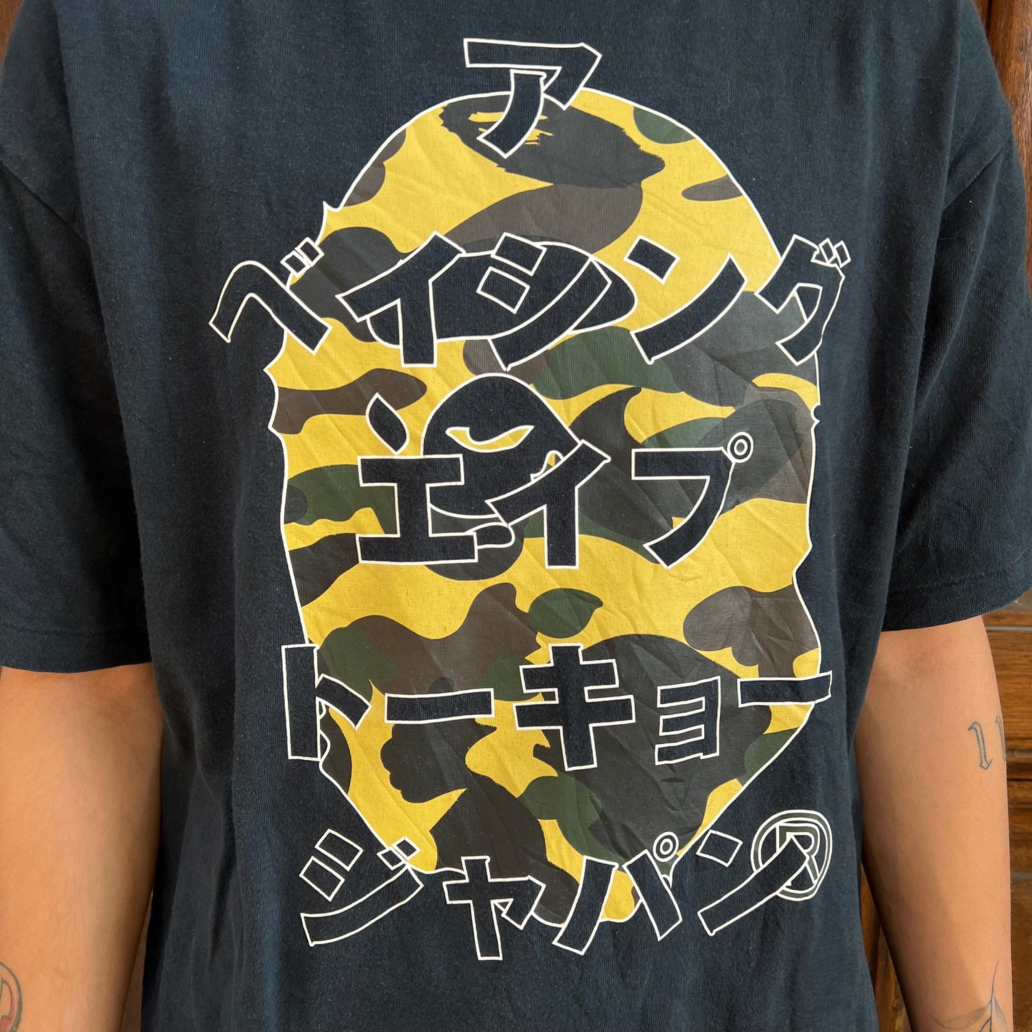 T-shirt Bape noir - L