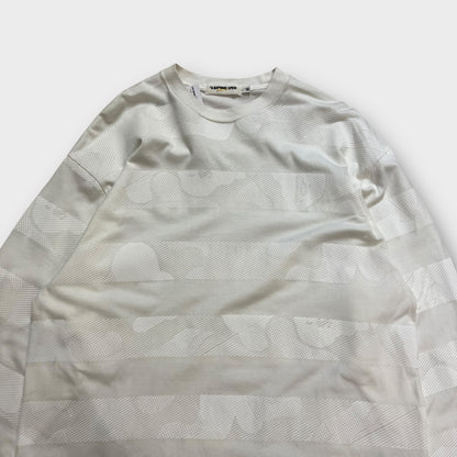 T-shirt A Manche Longue Bape Blanc - XL