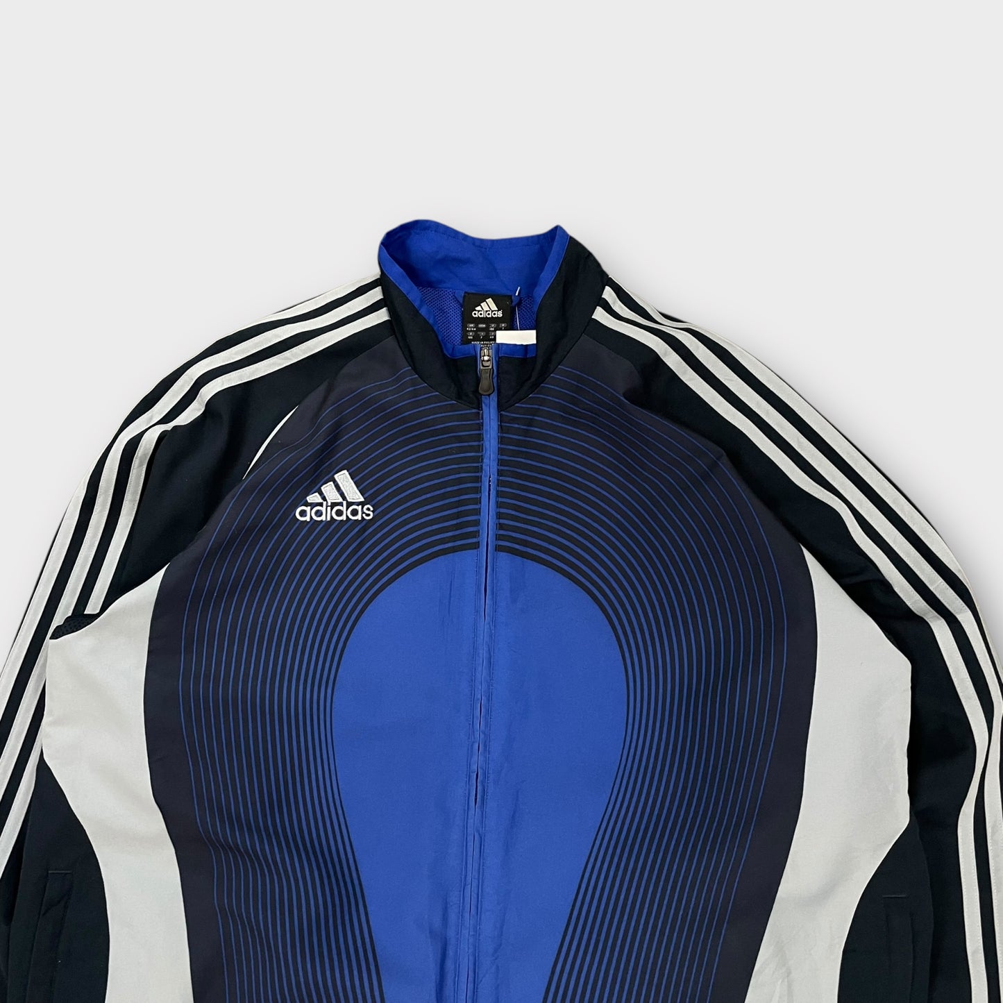 Veste adidas vintage bleu 00's - L