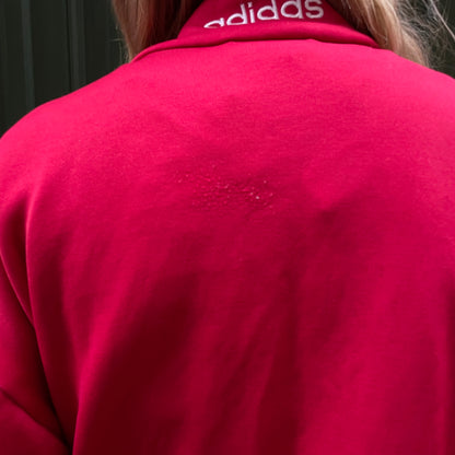 Veste Adidas vintage 90's rouge/noir - M