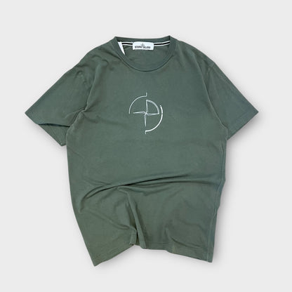 T-shirt Stone Island Vert - M