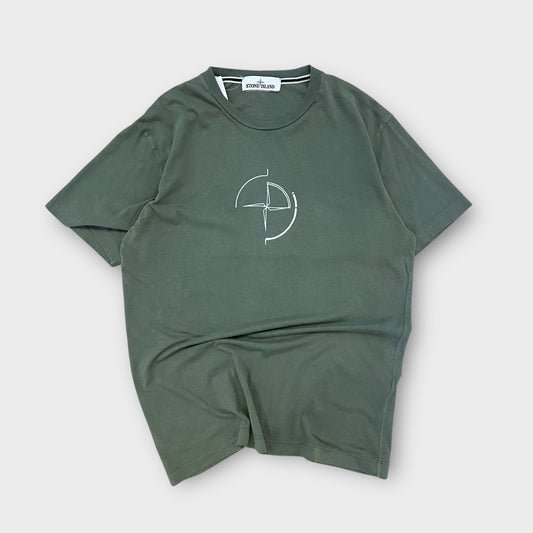 T-shirt Stone Island Vert - M