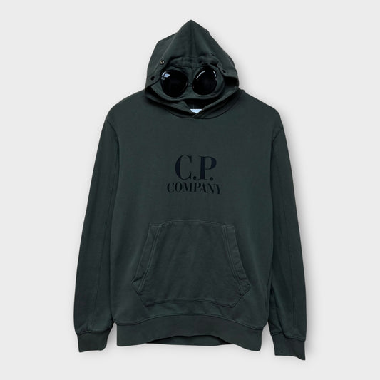 Hoodie CP Company goggle kaki - 14