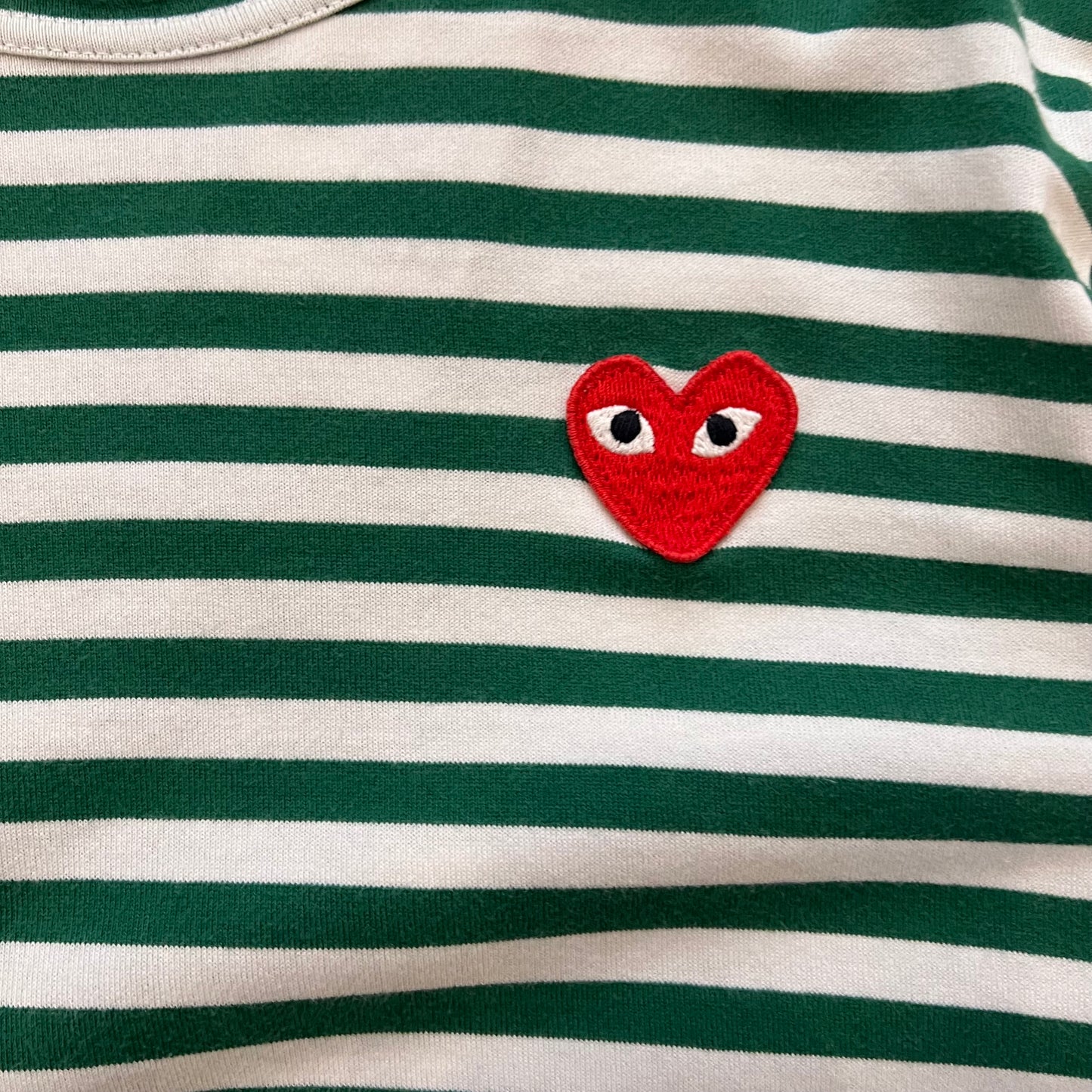 T-Shirt Manche Longue Comme Des Garçons Vert - M (Femme)
