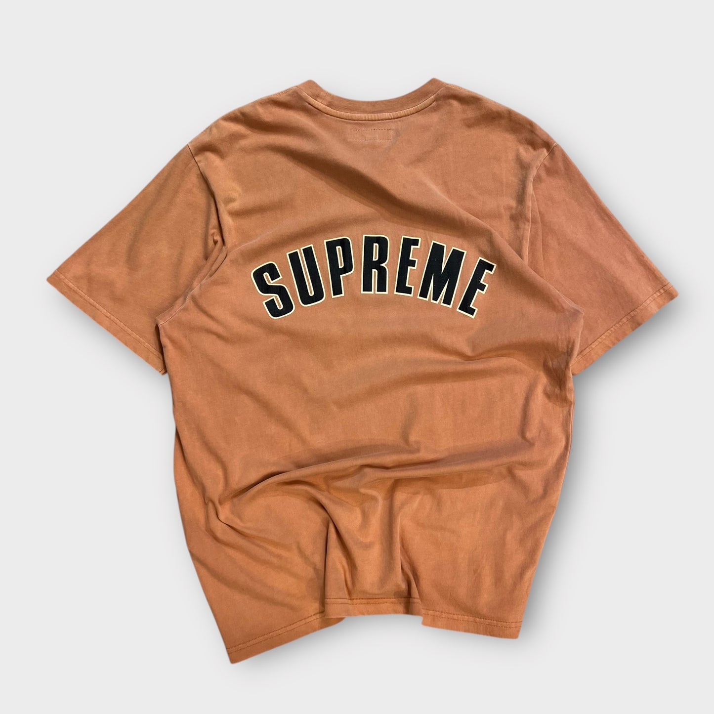 T-shirt Supreme Cracked Arc S/S Orange - M