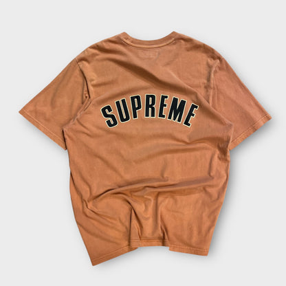 T-shirt Supreme Cracked Arc S/S Orange - M