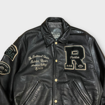 Veste En Cuir Redskins Noir - XL