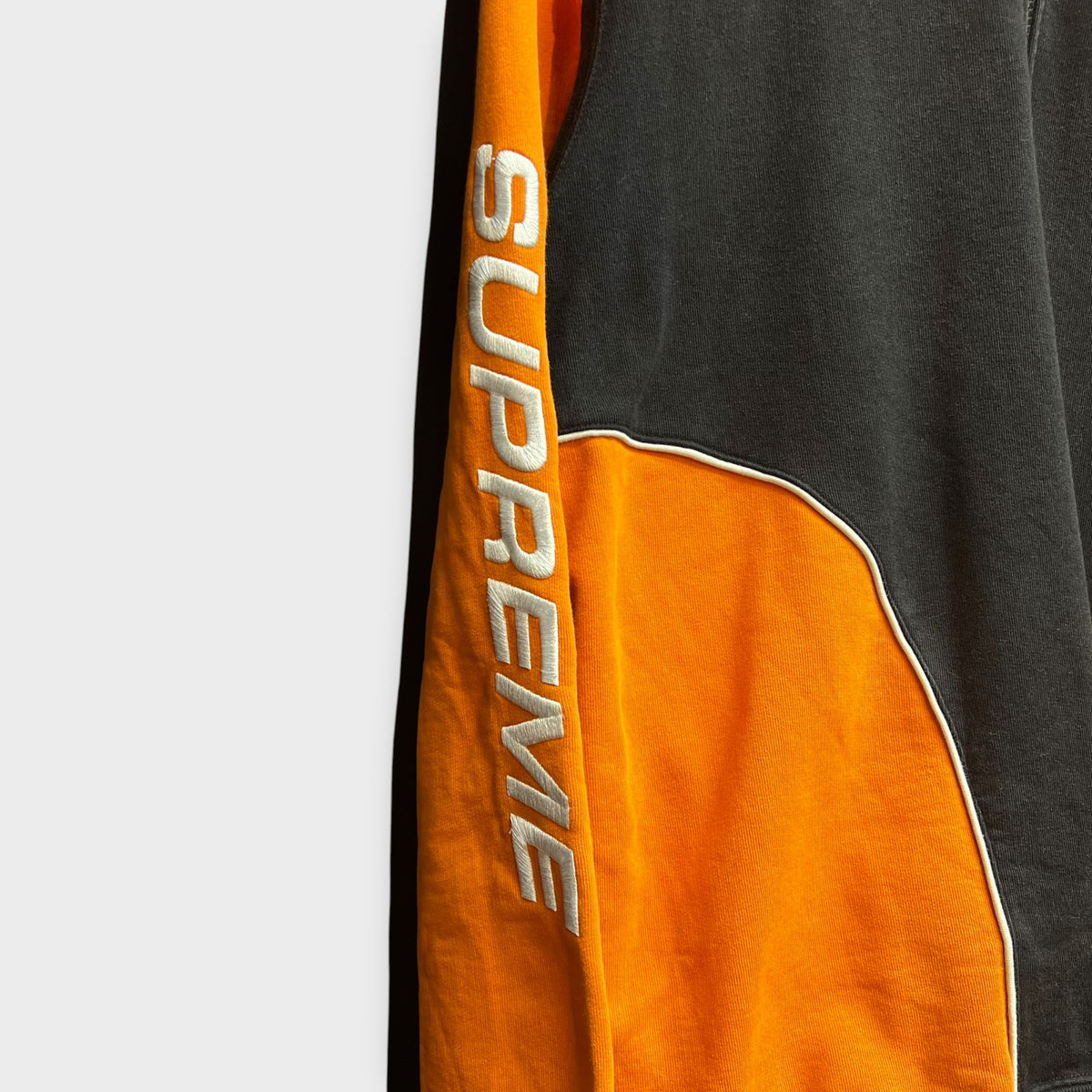 Sweat 1/4 Zip Supreme Speedway Noir - M
