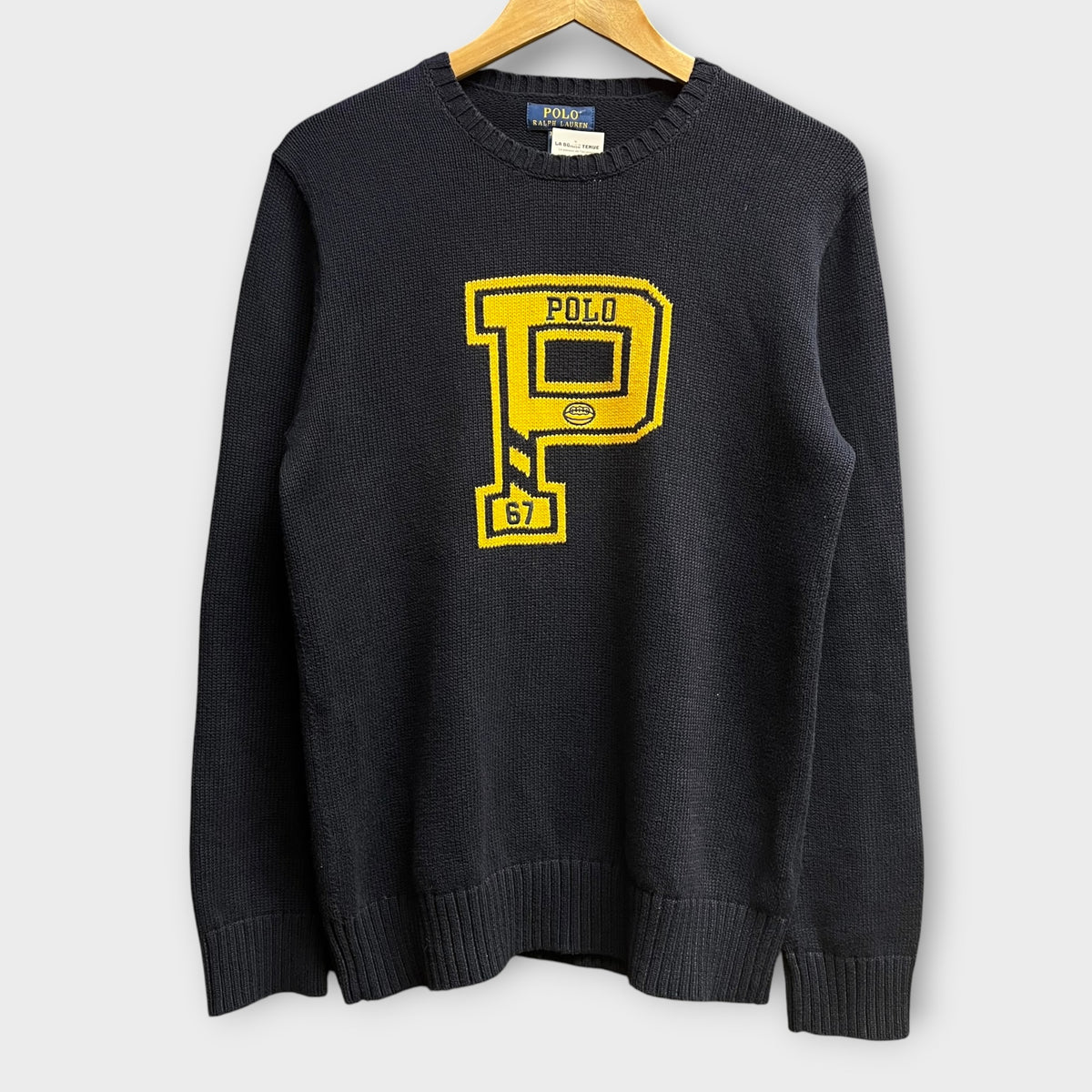 Pull Ralph Lauren Navy Polo - S