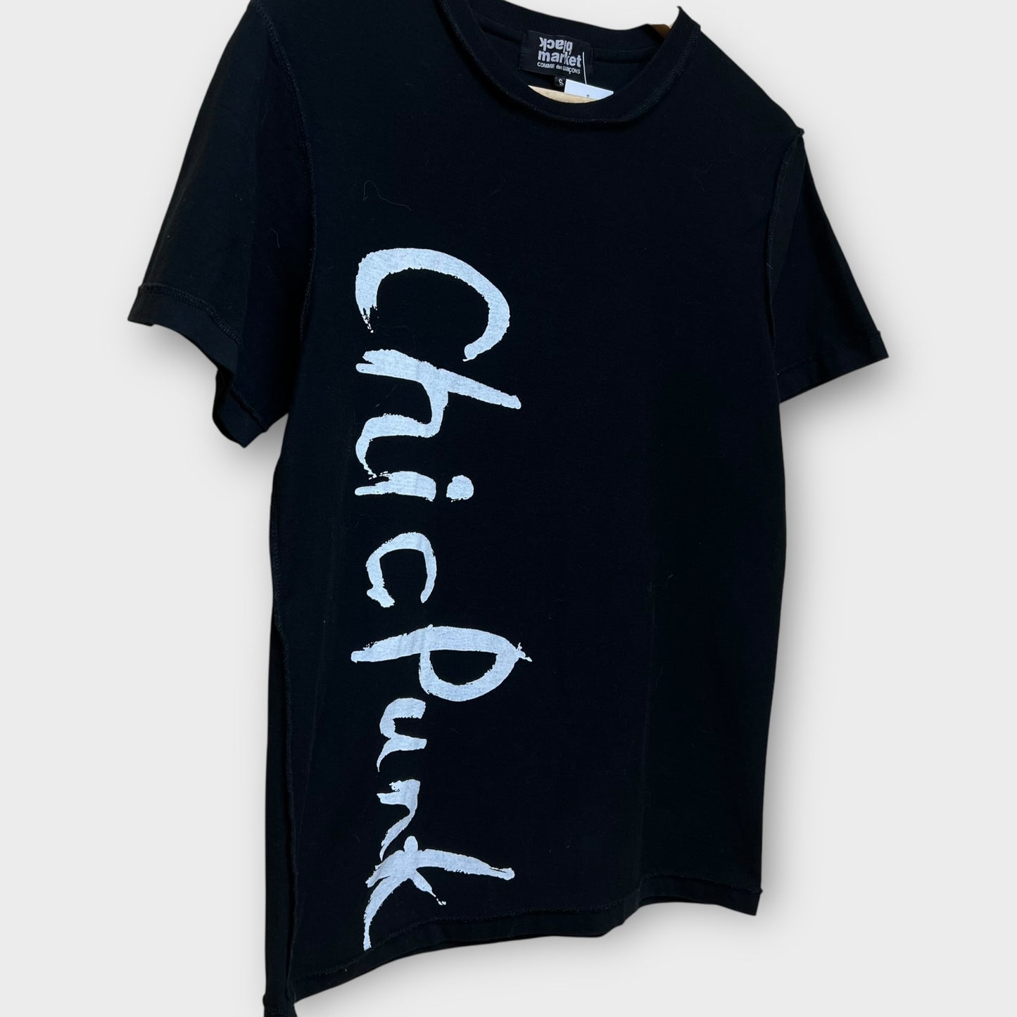 T-shirt noir Comme Des Garcons x Black Market "Chic Punk" - S