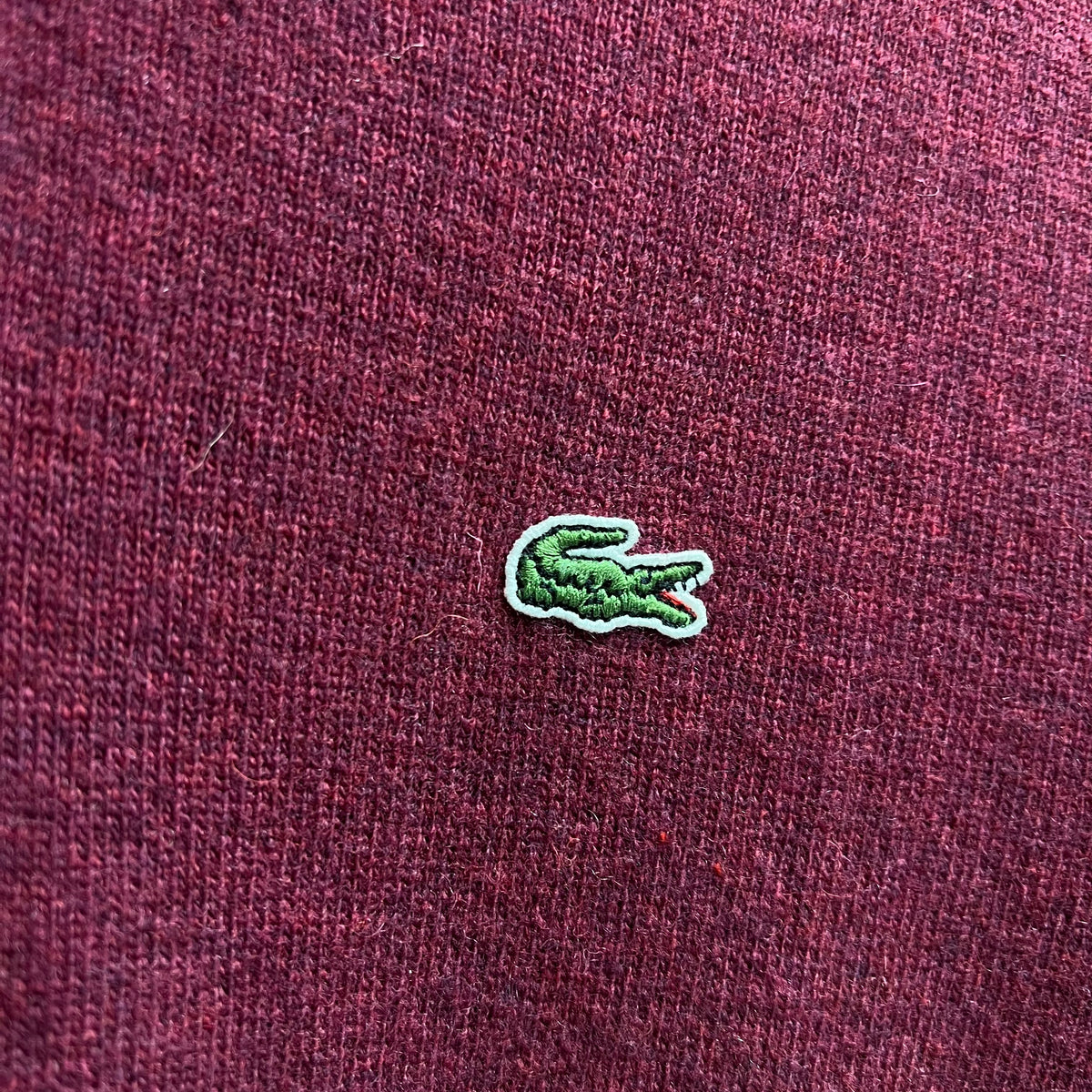 1/4 Zip Lacoste Bordeaux - M