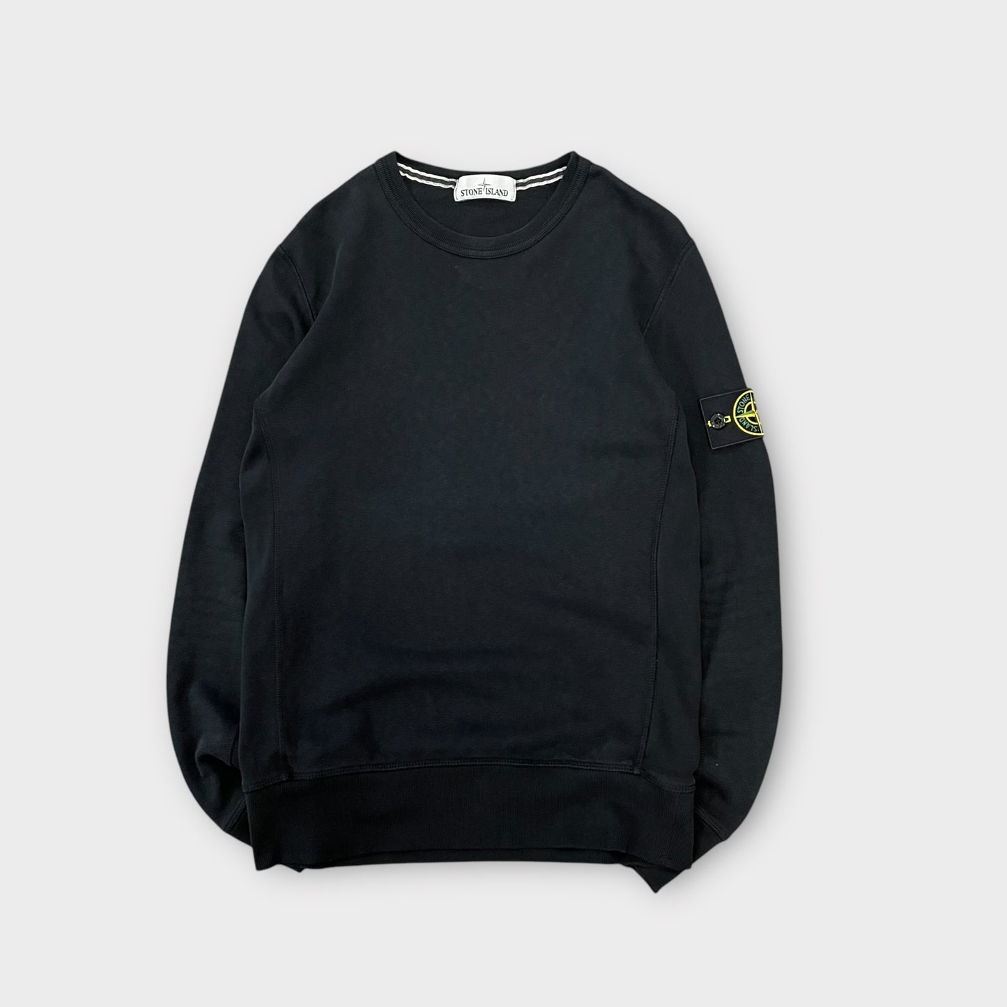 Sweat Noir Stone Island - S