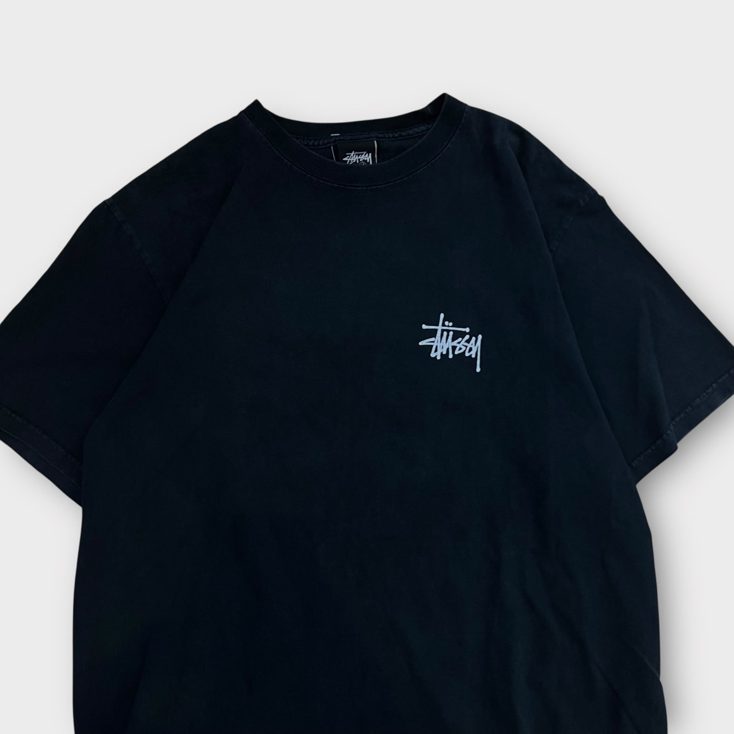 T-shirt Stussy Classic Tee Noir - M