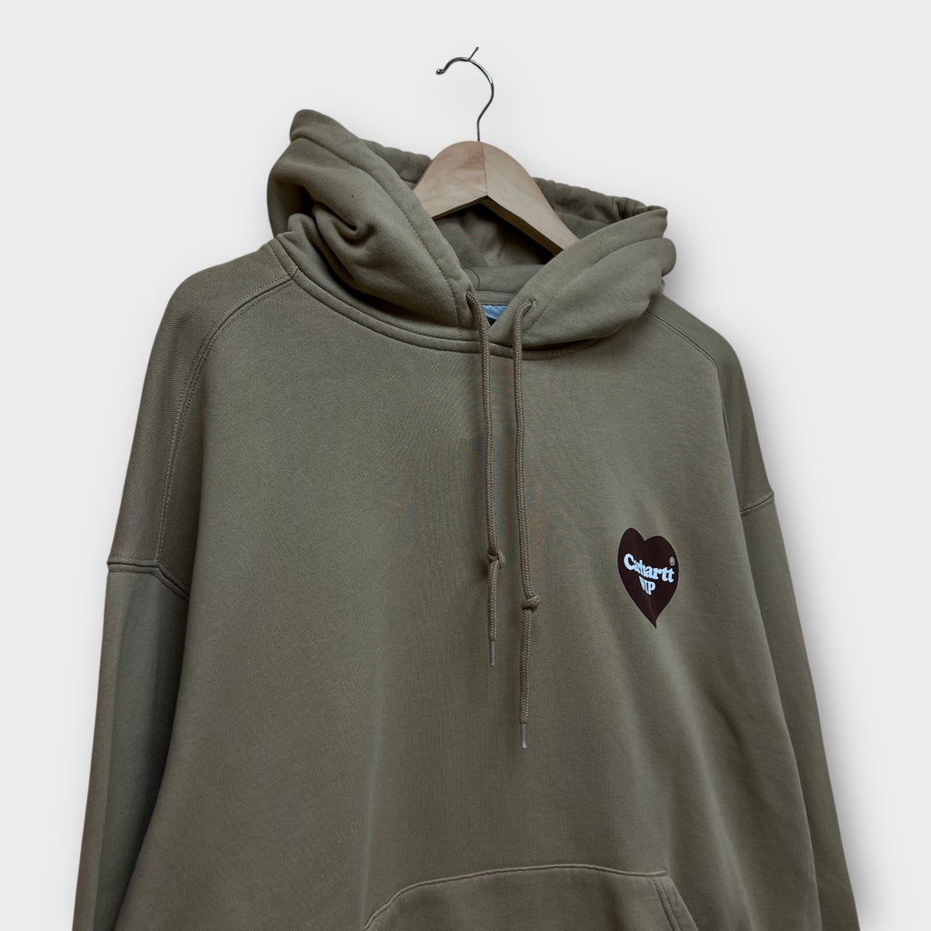 Hoodie Carhartt marron - L
