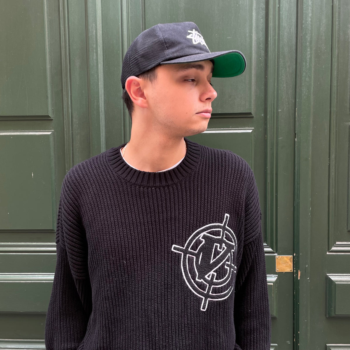 Sweat Knit Noir Vicinity - S