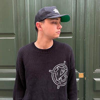 Sweat Knit Noir Vicinity - S