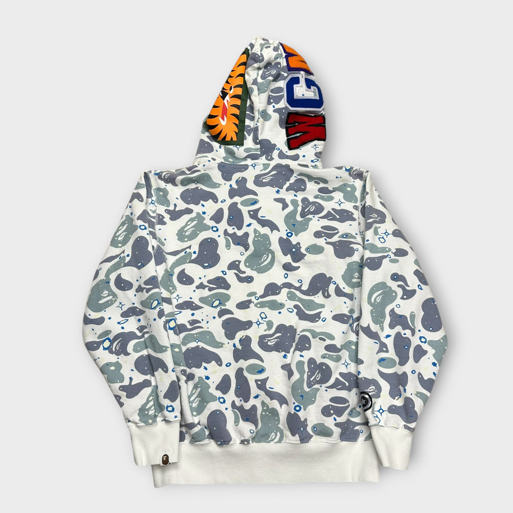 Veste A BATHING APE (BAPE) M blanc / bleu