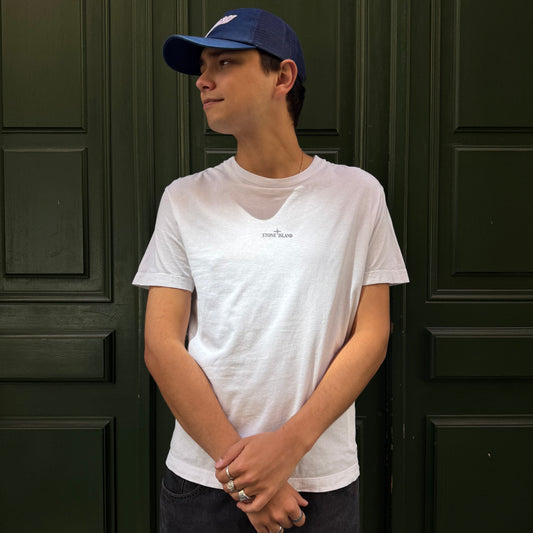 T-shirt Stone Island blanc - M