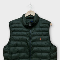Doudoune Ralph Lauren sans manche kaki - M