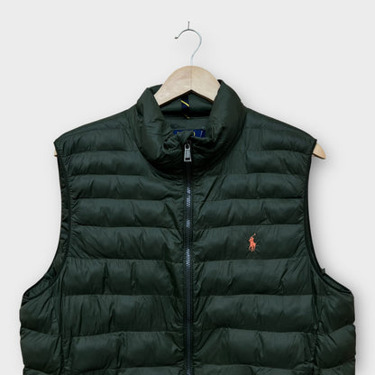 Doudoune Ralph Lauren sans manche kaki - M